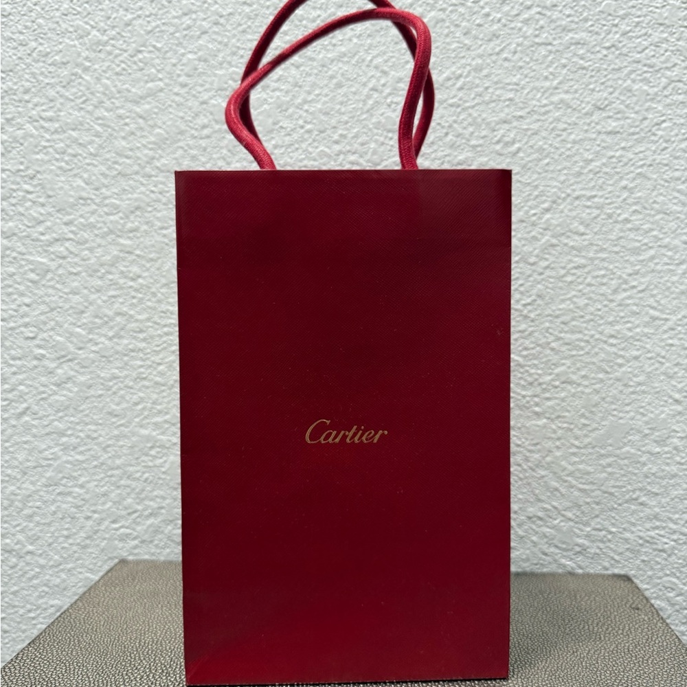 Cartier Red Gift Bag